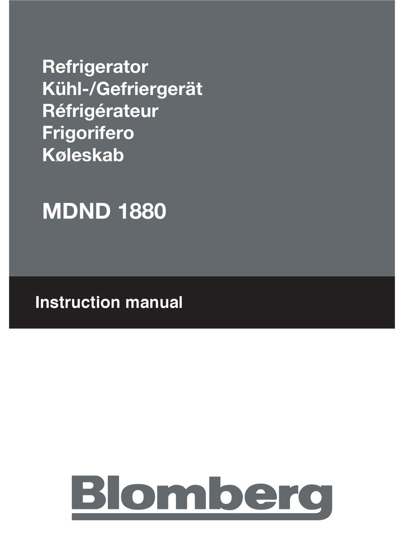 Blomberg MDND 1880 instruction manual