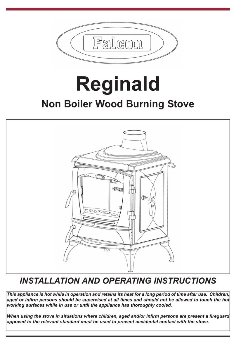 Falcon Reginald Installation and operating instructions