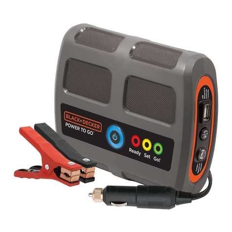 Black & Decker POWER TO GO P2G7B instruction manual
