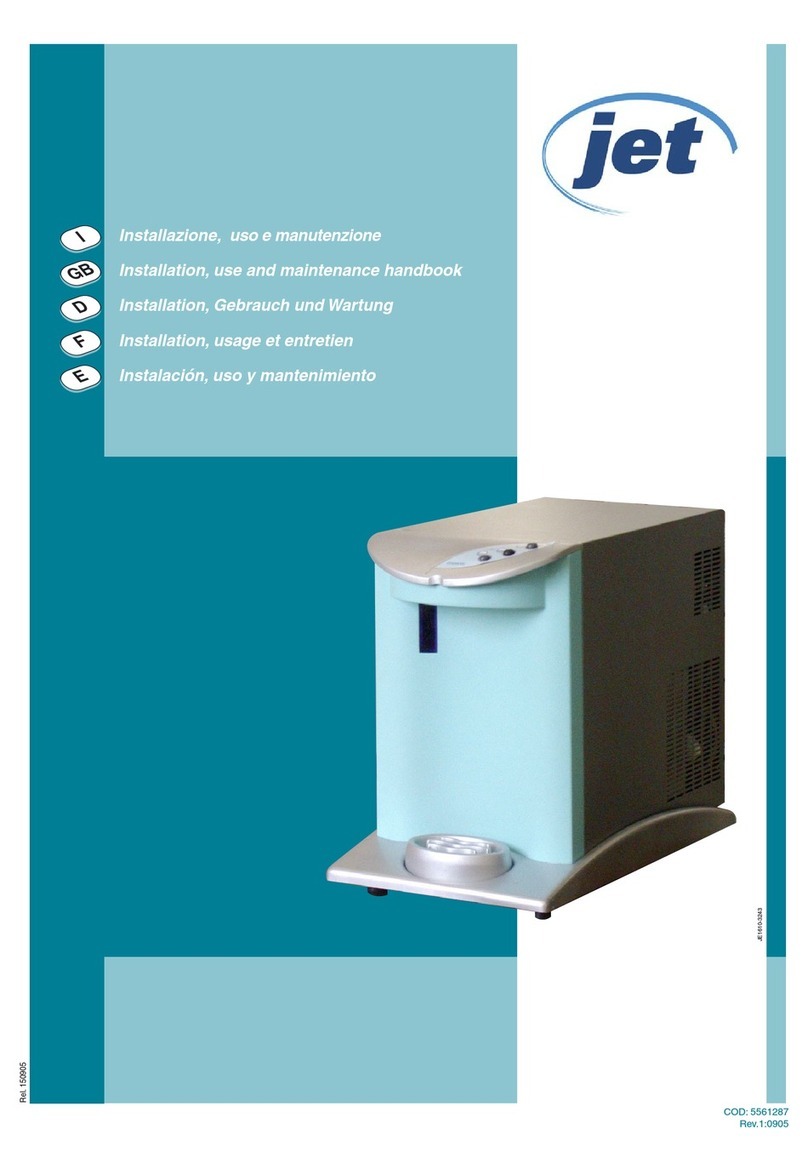 Foster CTDWC25 Installation, use and maintenance handbook