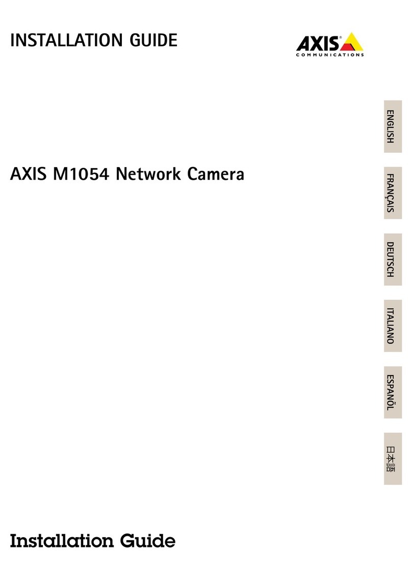 Axis AXIS M1054 User manual