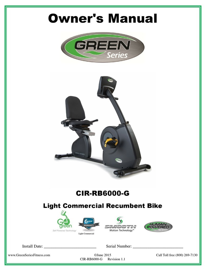 Green CIR-RB6000-G owner's manual
