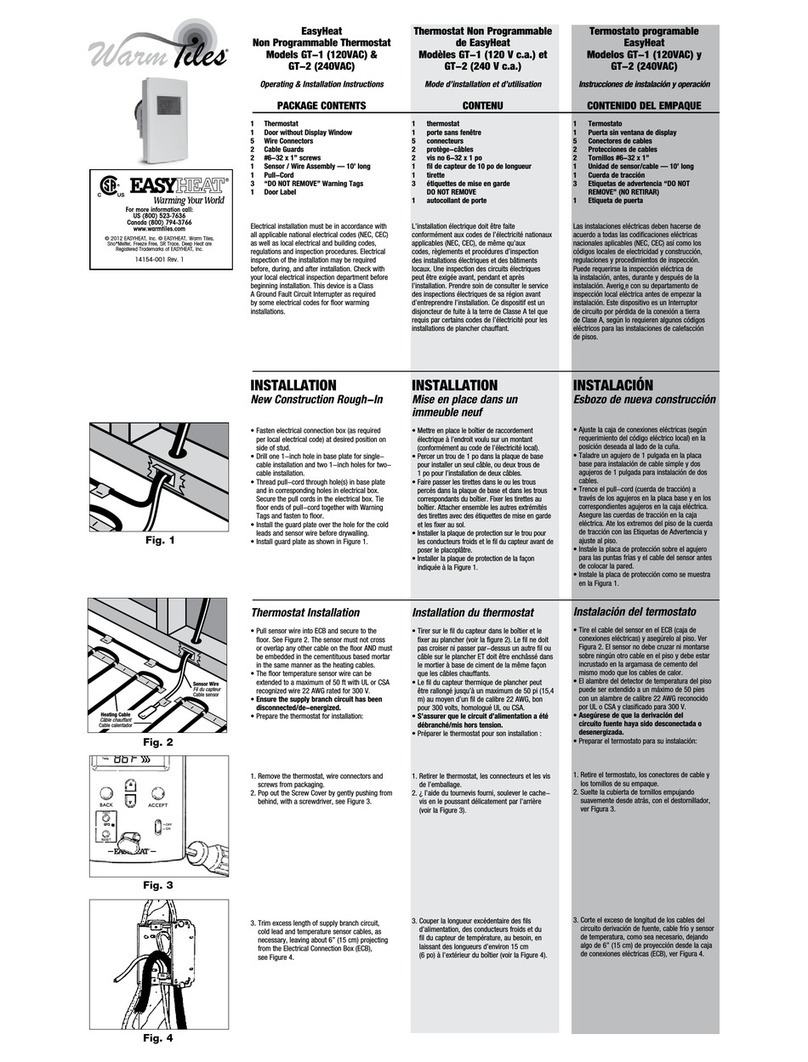 EasyHeat GT-1 Product guide