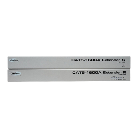 Gefen EXT-CAT5-1600A user manual