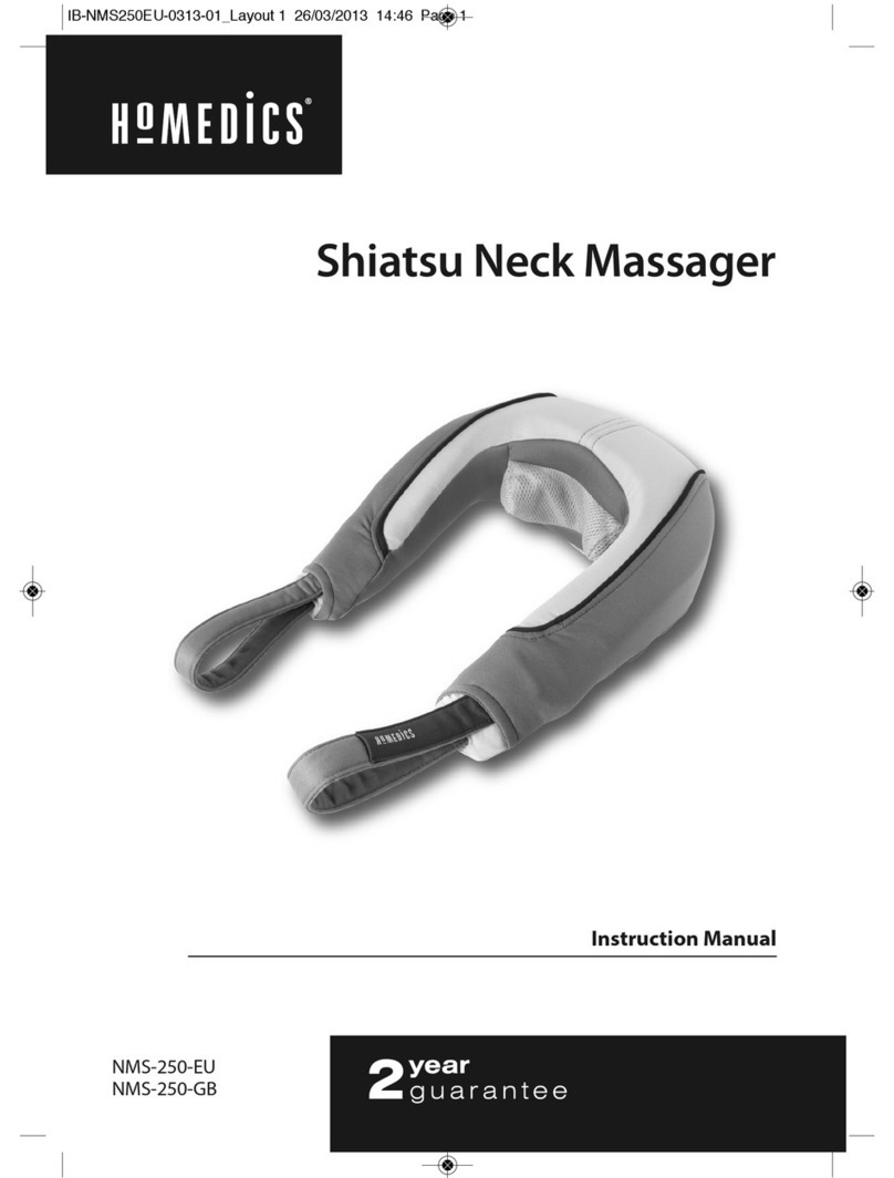 HoMedics NMS-250-EU User manual