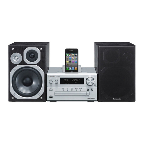 Panasonic SC-PMX5 User manual