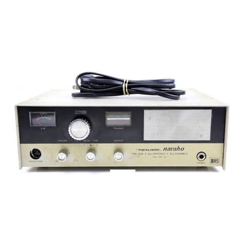 Realistic TRC-30A User manual Realistic TRC-30A User manual