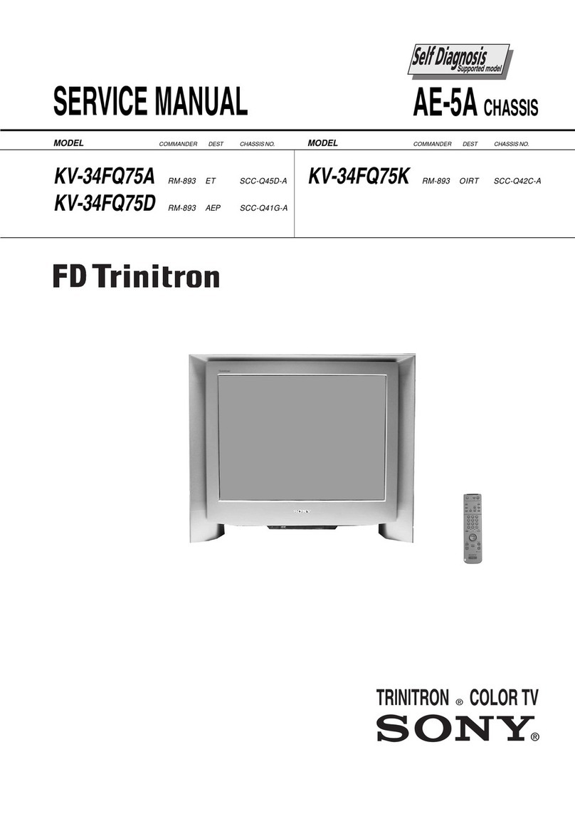 Sony KV-34FQ75A User manual