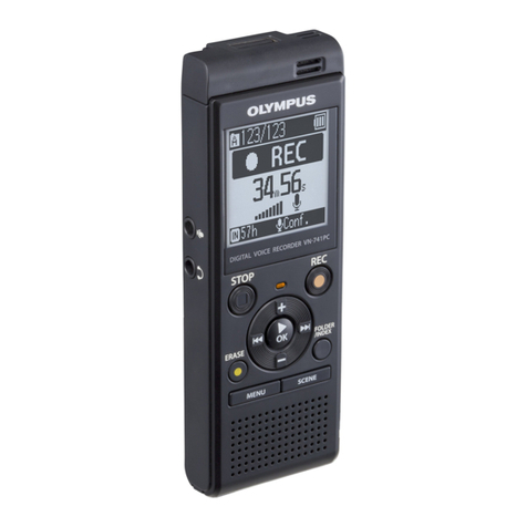 Olympus VN-741PC User manual