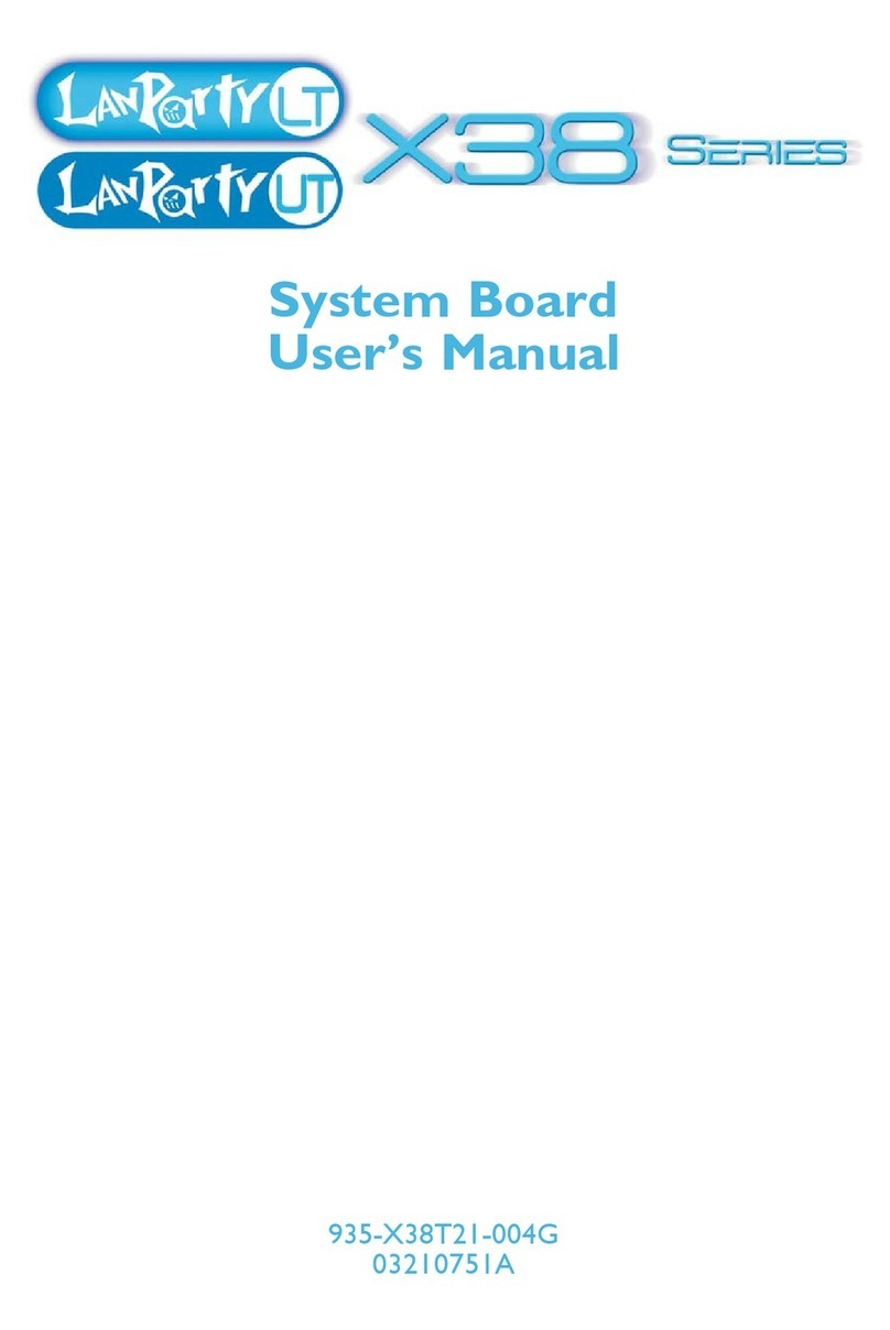 DFI LanParty UT X38 Series user manual