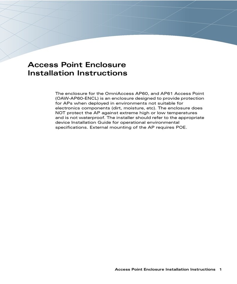 Alcatel OmniAccess AP60 User manual Alcatel OmniAccess AP60 User manual