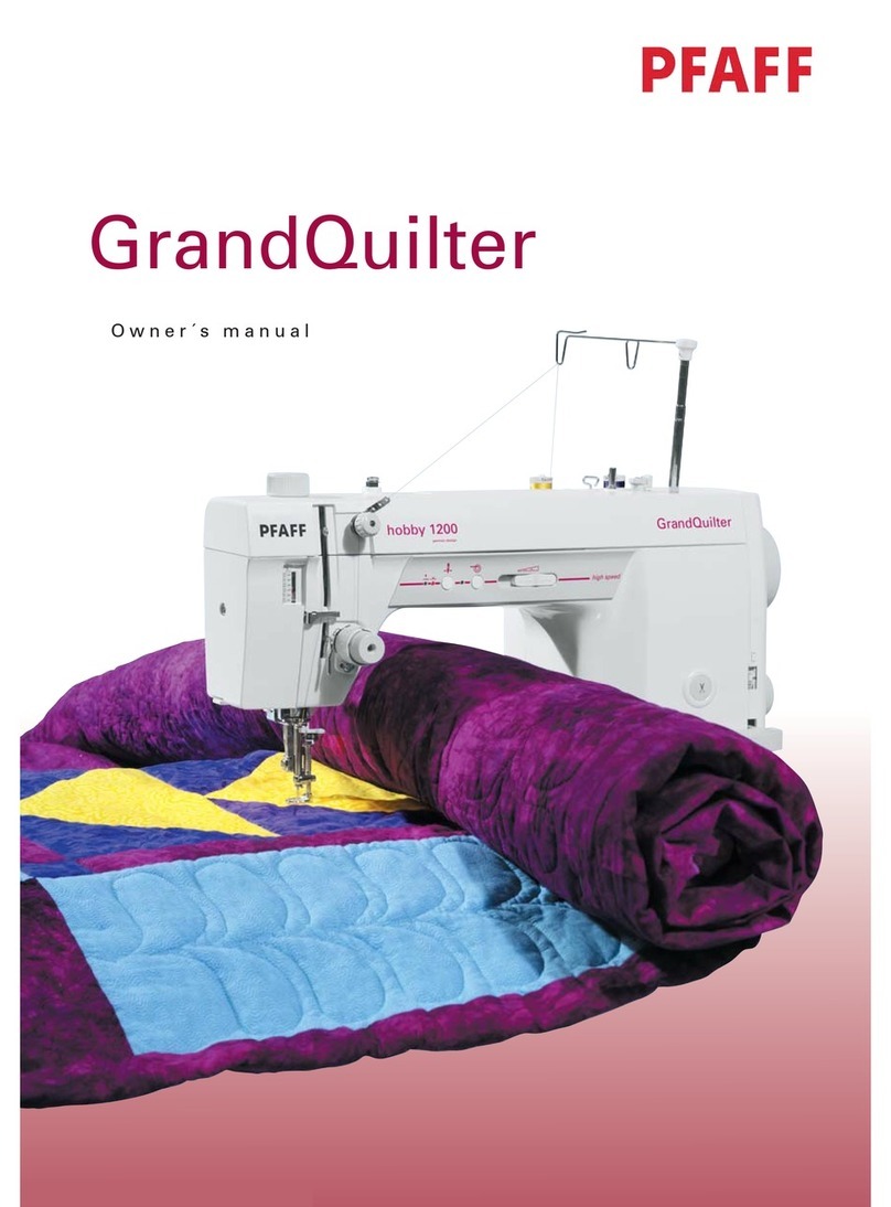 Pfaff GrandQuilter User manual