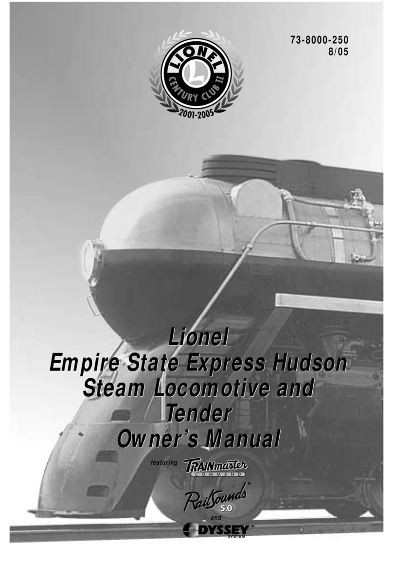 Lionel Empire State Express Hudson owner's manual