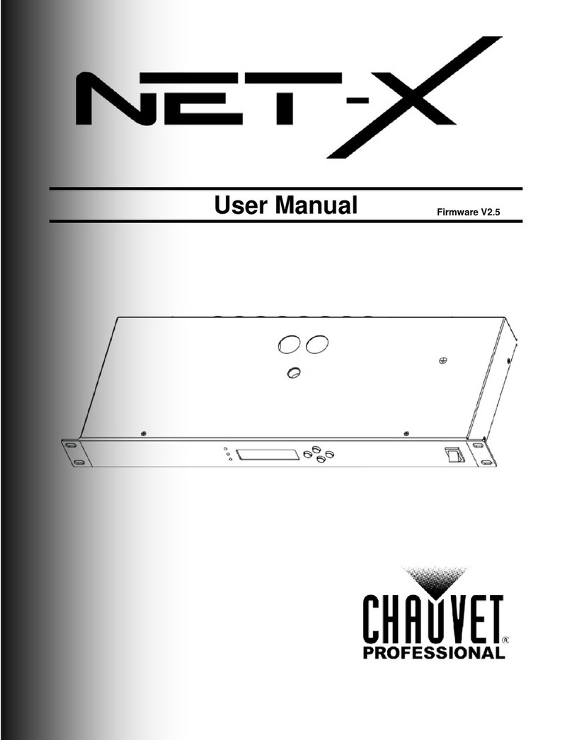 Chauvet Net-X user manual