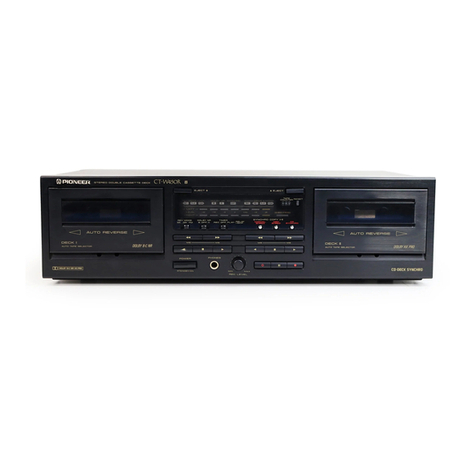 Pioneer CT-W450R Service manual