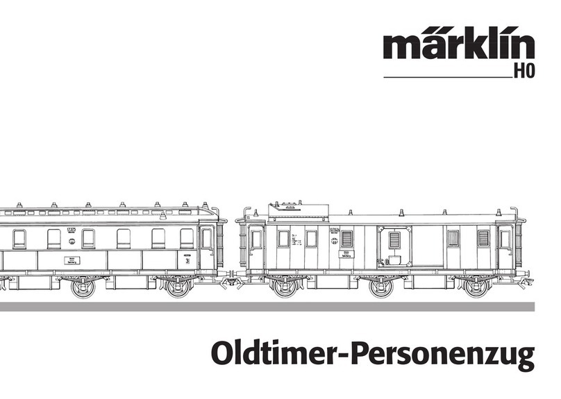 marklin Oldtimer-Personenzug User manual