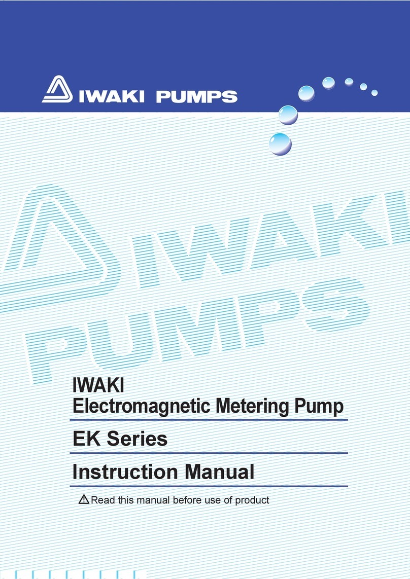IWAKI EK Series User manual