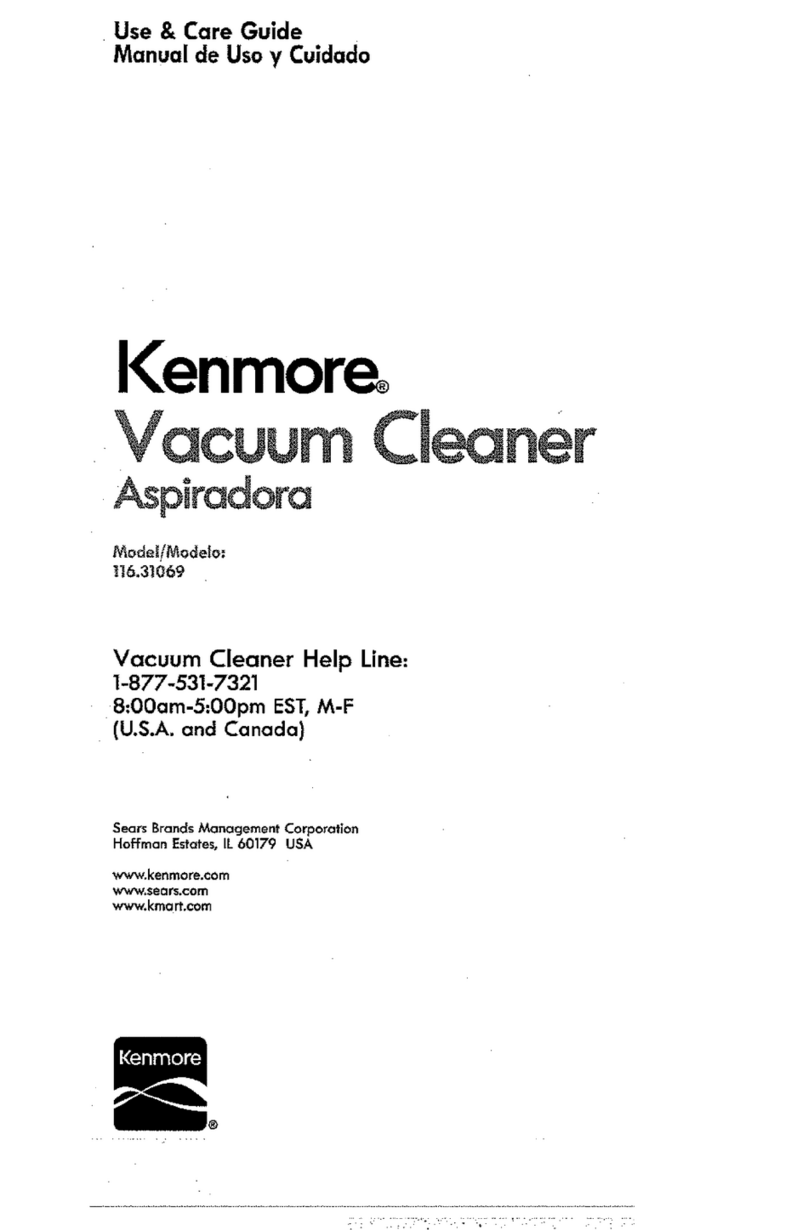 Kenmore 116.31069 User manual