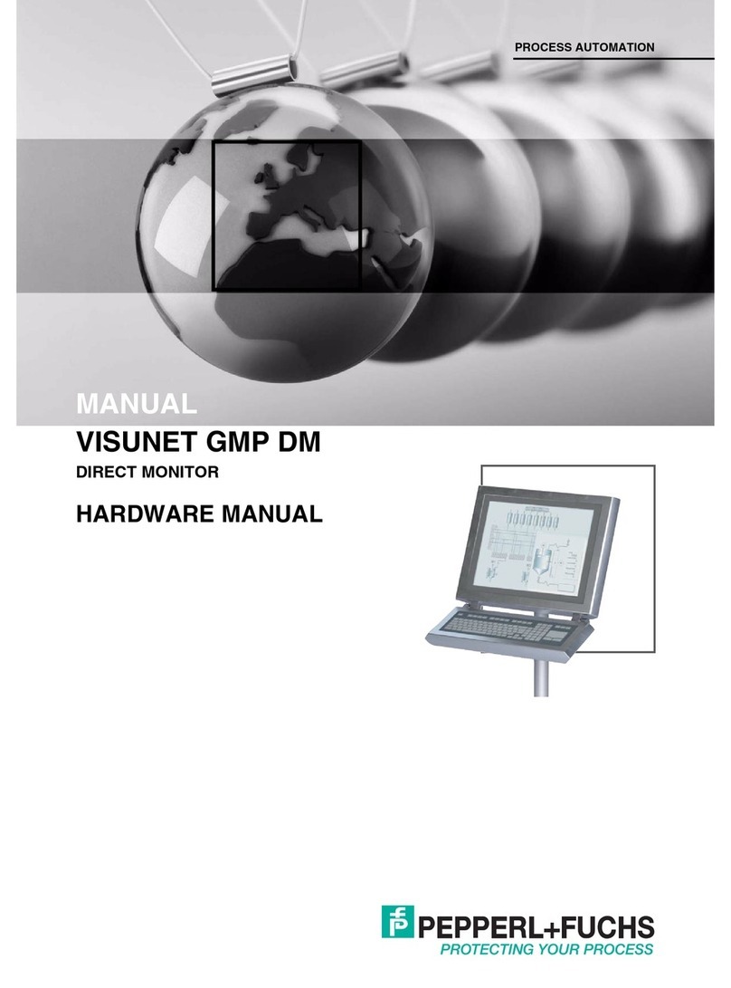 Pepperl+Fuchs VISUNET GMP DM User manual