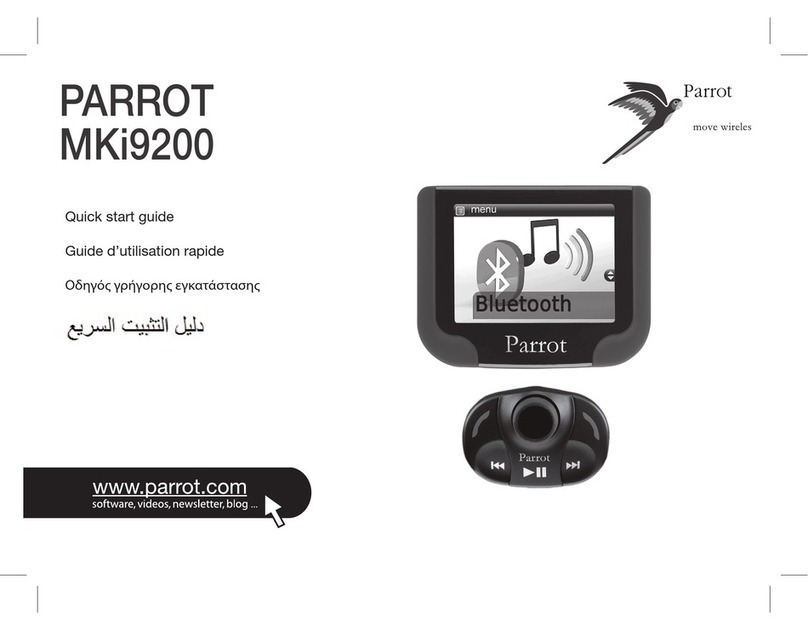 Parrot MKi9200 RU User manual Parrot MKi9200 RU User manual