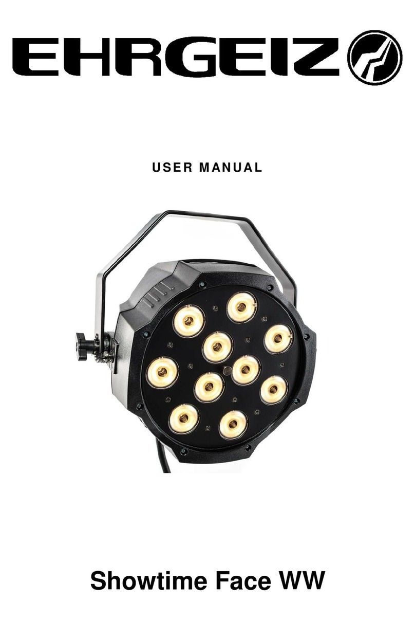 Ehrgeiz Showtime Face WW user manual