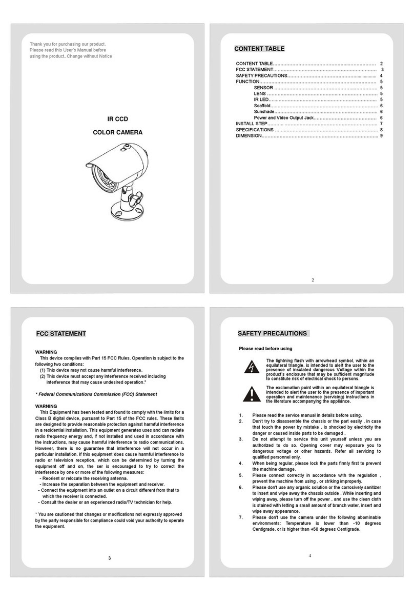 Hi Sharp HS-CC757 User manual Hi Sharp HS-CC757 User manual