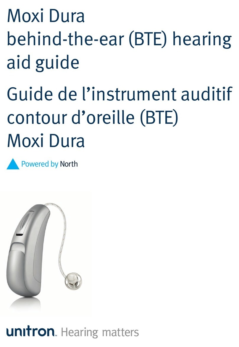 Unitron N Moxi Dura Pro User manual