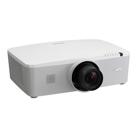 Sanyo PLC-WM5500 User manual