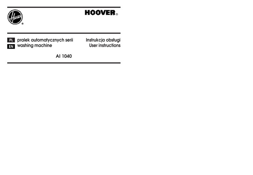 Hoover AI 1040 User instruction
