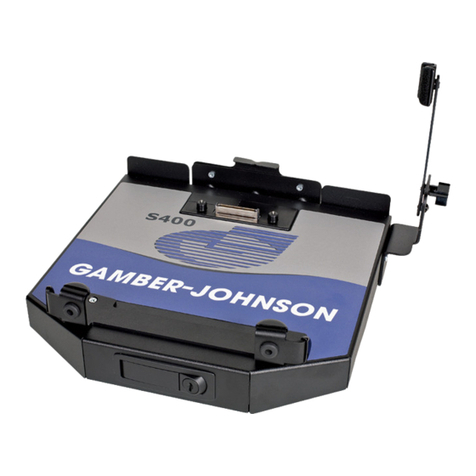 Gamber Johnson Getac S400 installation instructions