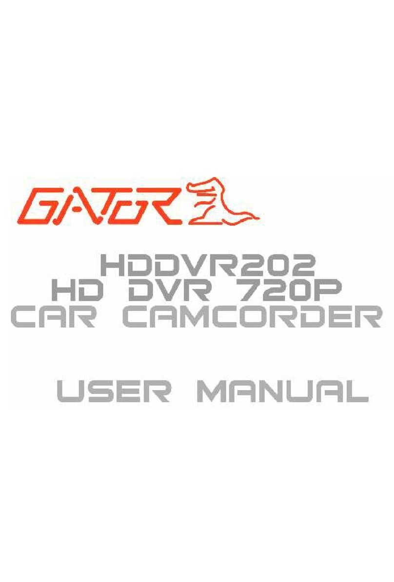 Gator HDDVR202 user manual