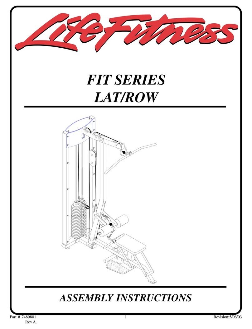 Life Fitness FIT SERIES User manual