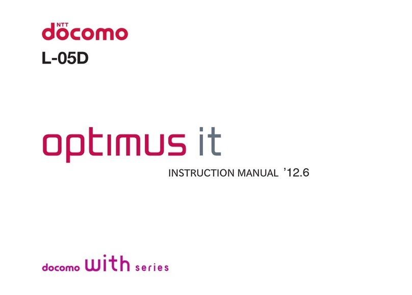 Docomo Optimus It User manual Docomo Optimus It User manual