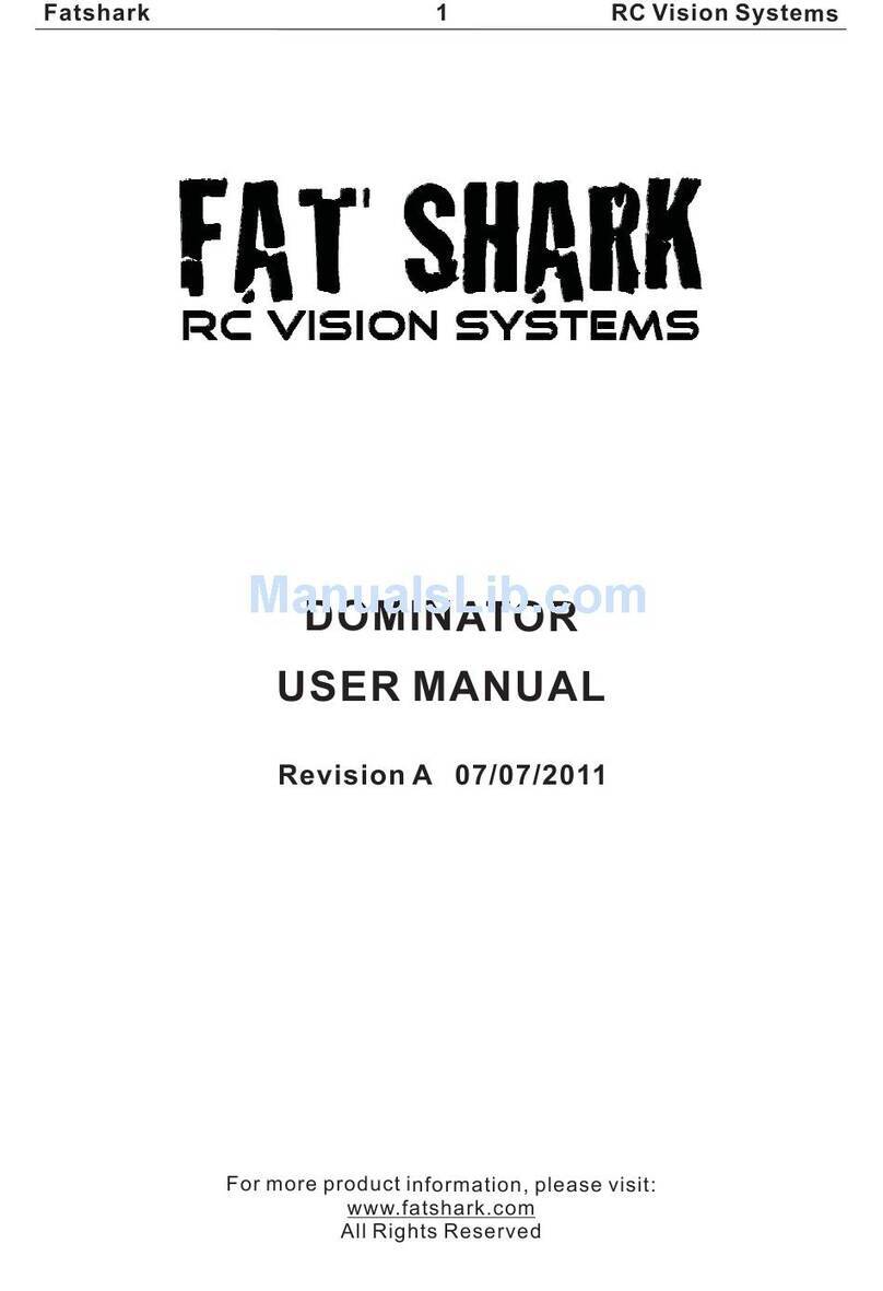 FatShark DOMINATOR user manual