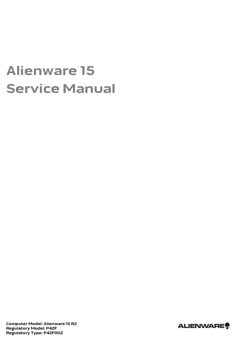 Dell Alienware 15 User manual