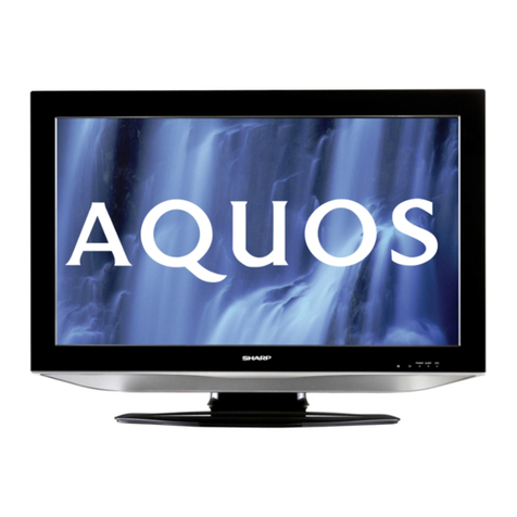 Sharp AQUOS LC-37AD5E User manual