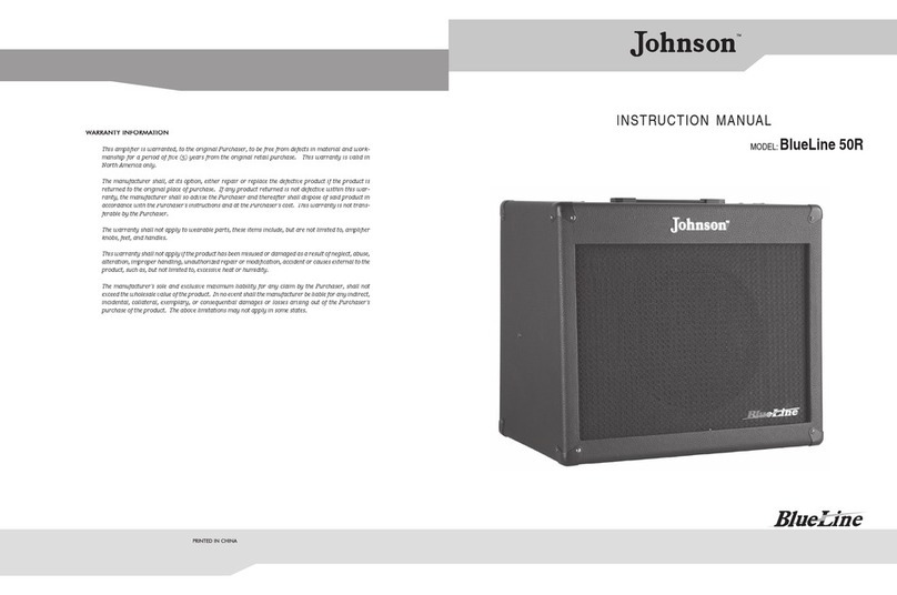 Johnson BlueLine 50R instruction manual