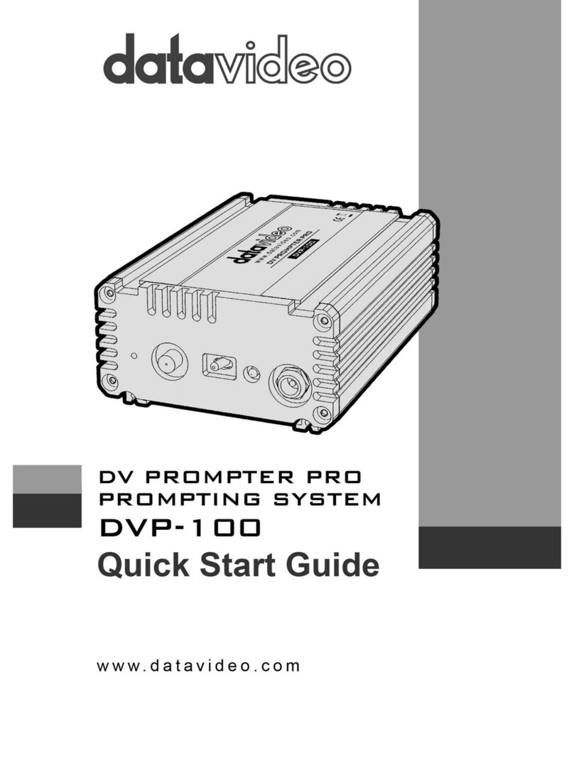 Data Video DVP-100 quick start guide