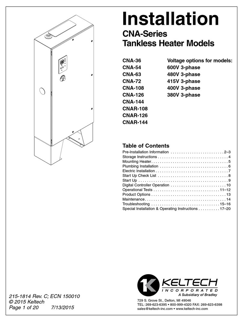 Keltech CNA-36 installation guide