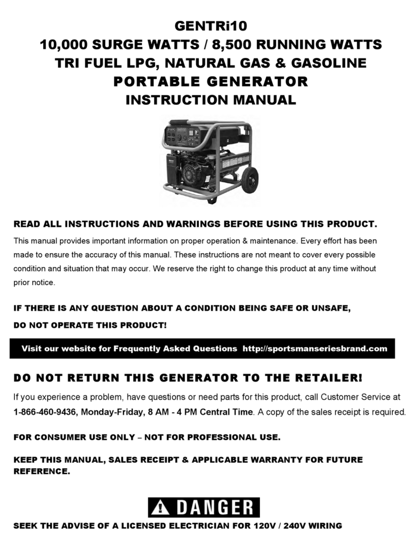 Buffalo Tools GENTRi10 instruction manual