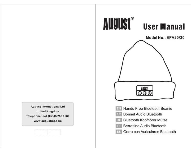 August EPA20 user manual