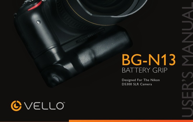Vello BG-N13 User manual