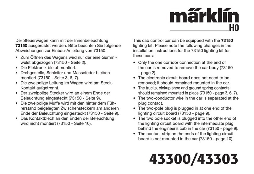 marklin 43300 User manual