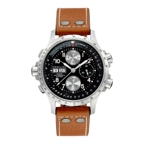 Hamilton KHaki X-Wind instruction manual