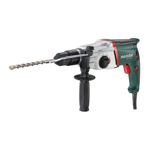 Metabo KHE 2650 User manual
