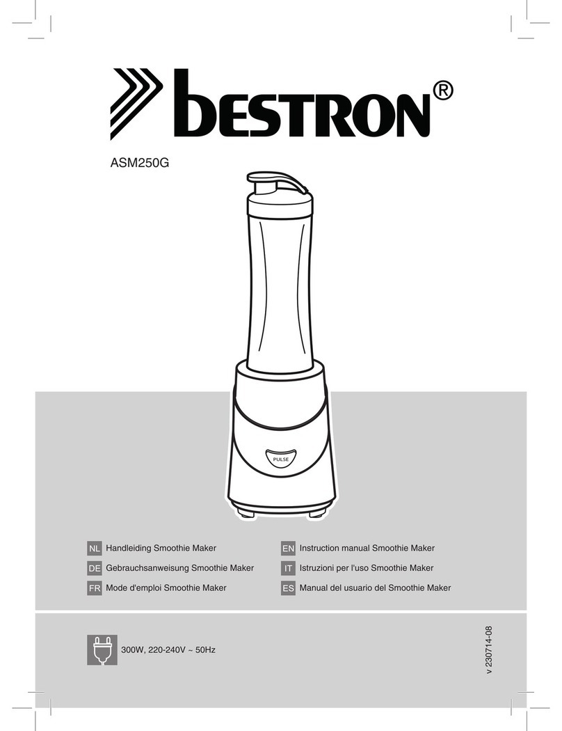 Bestron ASM250G instruction manual