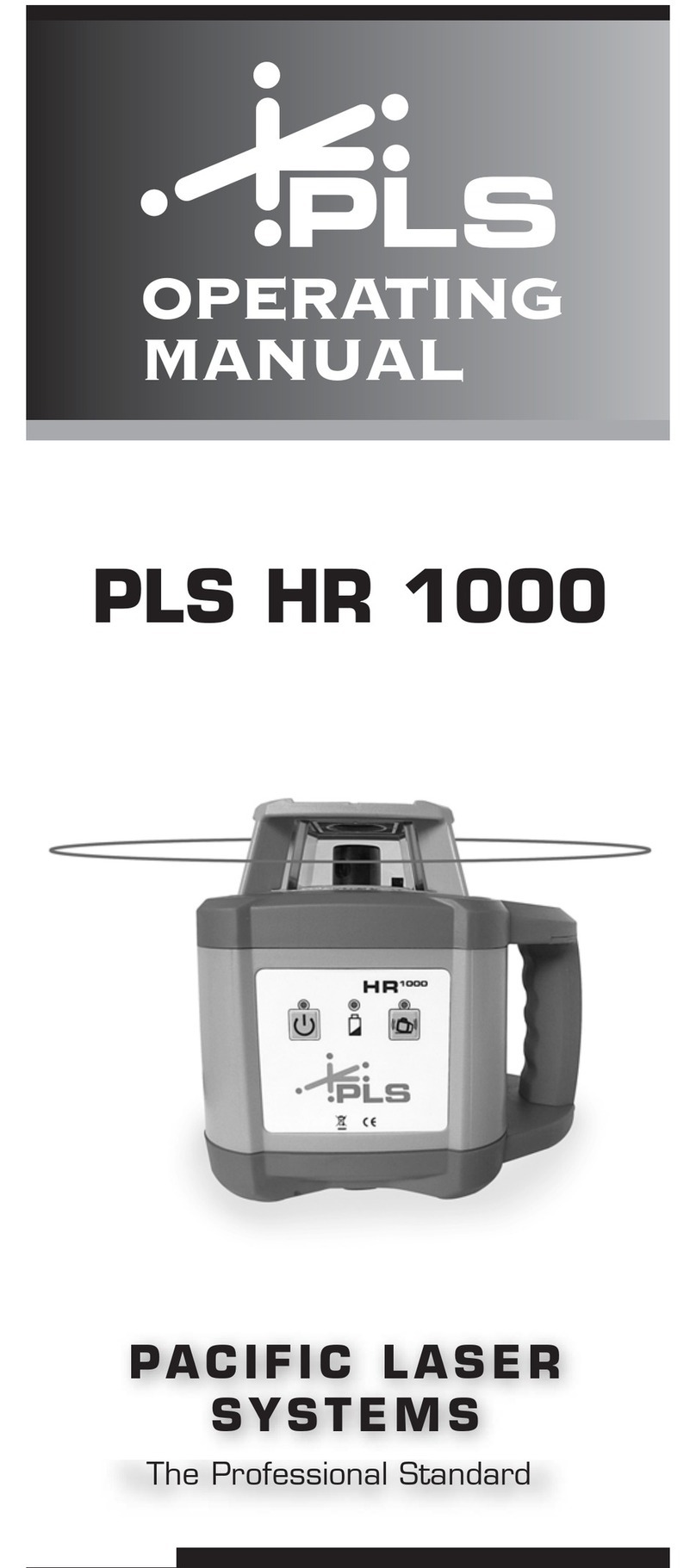 PLS HR 1000 operating manual