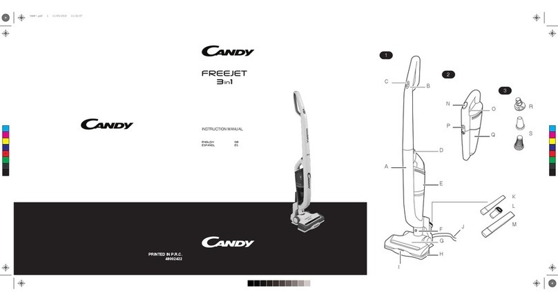 Candy Freejet 3in1 User manual