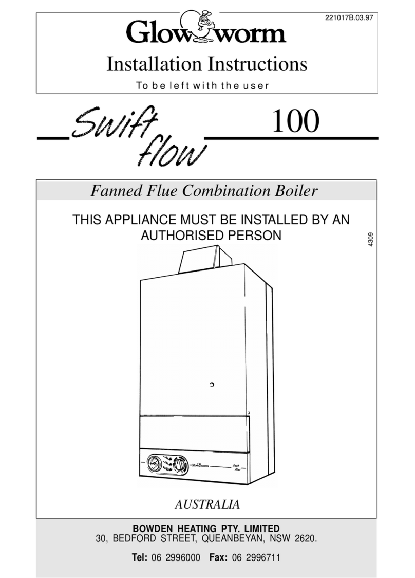 Glowworm Swift flow 100 User manual
