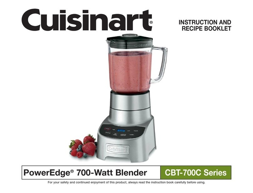 Cuisinart CBT-700C Series Service manual